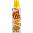 EASY CHEESE CHEDDAR CHEESE 8 OZ CAN NO NEED TO REFRIGERATE SNACK  Worldwide
