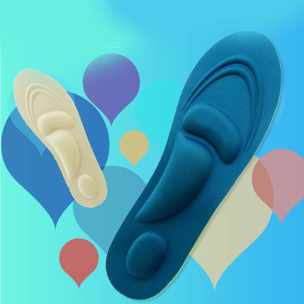 Golden Women Orthotic Shoe Insoles Inserts Flat Feet High Arch Support For Plantar Fasciitis