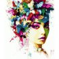 Butterfly Woman-- 40x50cm   DIY Painting By Numbers Canvas  Home Wall Art