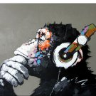 Abstract Monkey- 40x50cm   DIY Painting By Numbers Canvas  Home Wall Art