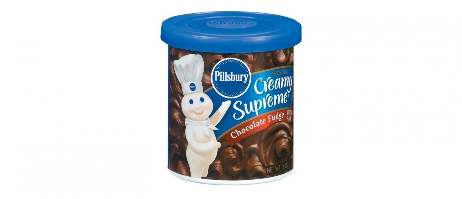 Pillsbury Creamy Supreme Chocolate Fudge Frosting 16oz Free Worldwide Shipping