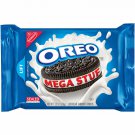 NABISCO OREO MEGA STUF CHOCOLATE SANDWICH COOKIES 15.35 OZ-- FREE SHIPping worldwideIN