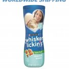 Whisker Lickin's Crunchy & Yummy Tuna Cat Treats 4 Oz TWO PACK WORLD SHIP