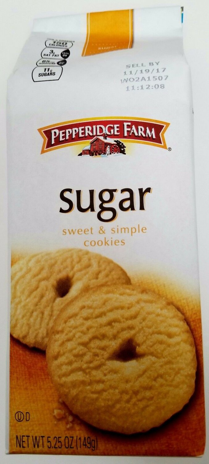 Pepperidge Farm Sugar Sweet & Simple Cookies FREE WORLDWIDE SHIPPING