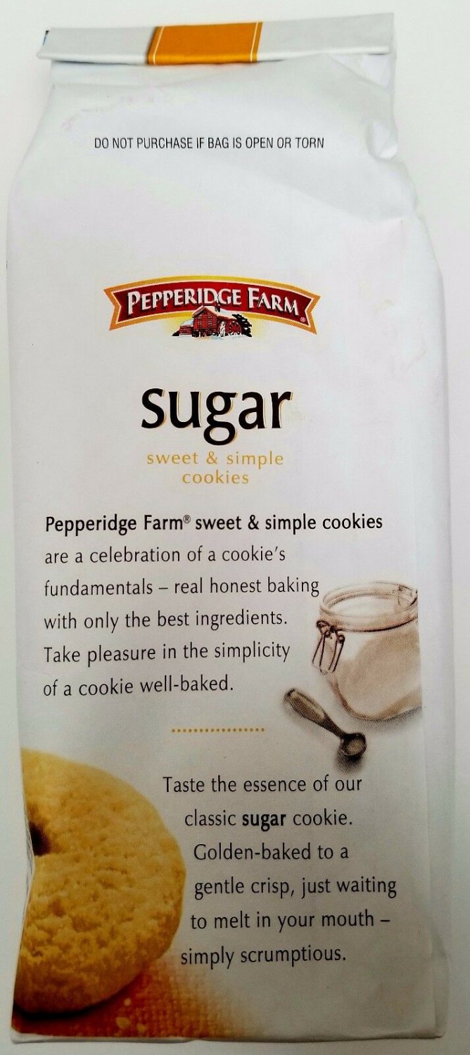 Pepperidge Farm Sugar Sweet & Simple Cookies FREE WORLDWIDE SHIPPING