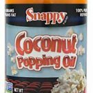Pop Corn Snappy Pure Colored Coconut Popping Oil 15 Ounce Pop Corn Snappy Pure Colored Coconut Popping Oil 15 Ounce