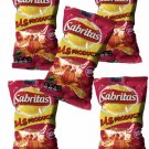 Sabritas Mexican chips Habanero 5 BAGS (45 G) Sabritas Mexican chips Habanero 5 BAGS (45 G)