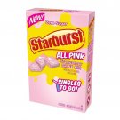 6 BOXES Of Zero Sugar Starburst All Pink Strawberry Drink Mix Singles To Go Makes 8 gallon