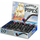 Malaco Skipper's original 20 Licorice Pipes in Box Made in Sweden 340g  From Germany