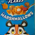 KELLOGGS FAmILY SIZE FROSTED FLAKES WITH MARSHMALLOWS CEREAL 21.5 OZ 609g BOX