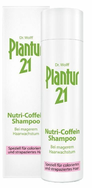 Plantur 21  caffeine shampoo colour treated/stress combats poor hair growth From germany