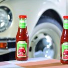VW Volkswagen spiced ketchup with Curry 500ml in Glassbottle By Develey   - FROM GERMANY