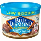 Blue Diamond Almonds, Low Sodium Lightly Salted, 6 Ounce (Pack of 6)az