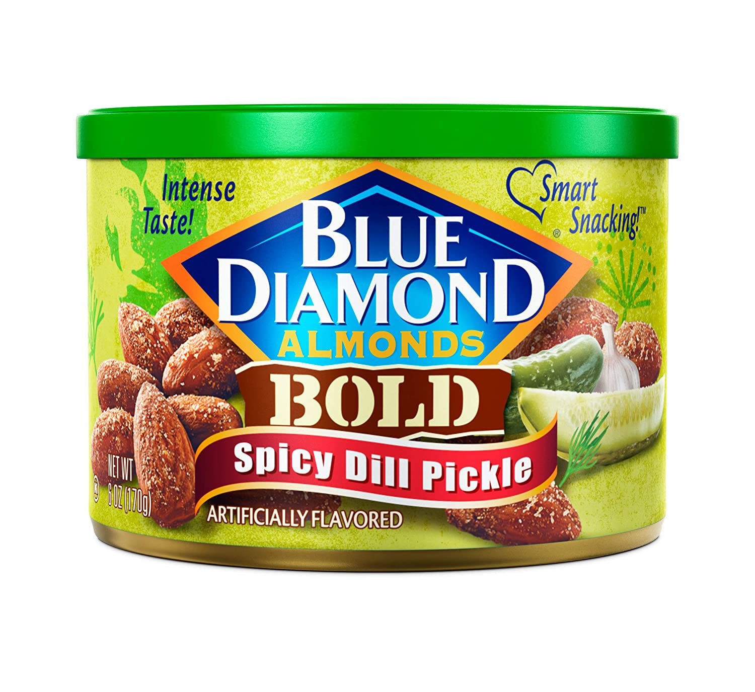 Blue Diamond Almonds, Bold Spicy Dill Pickle( Pack of 6) azaz