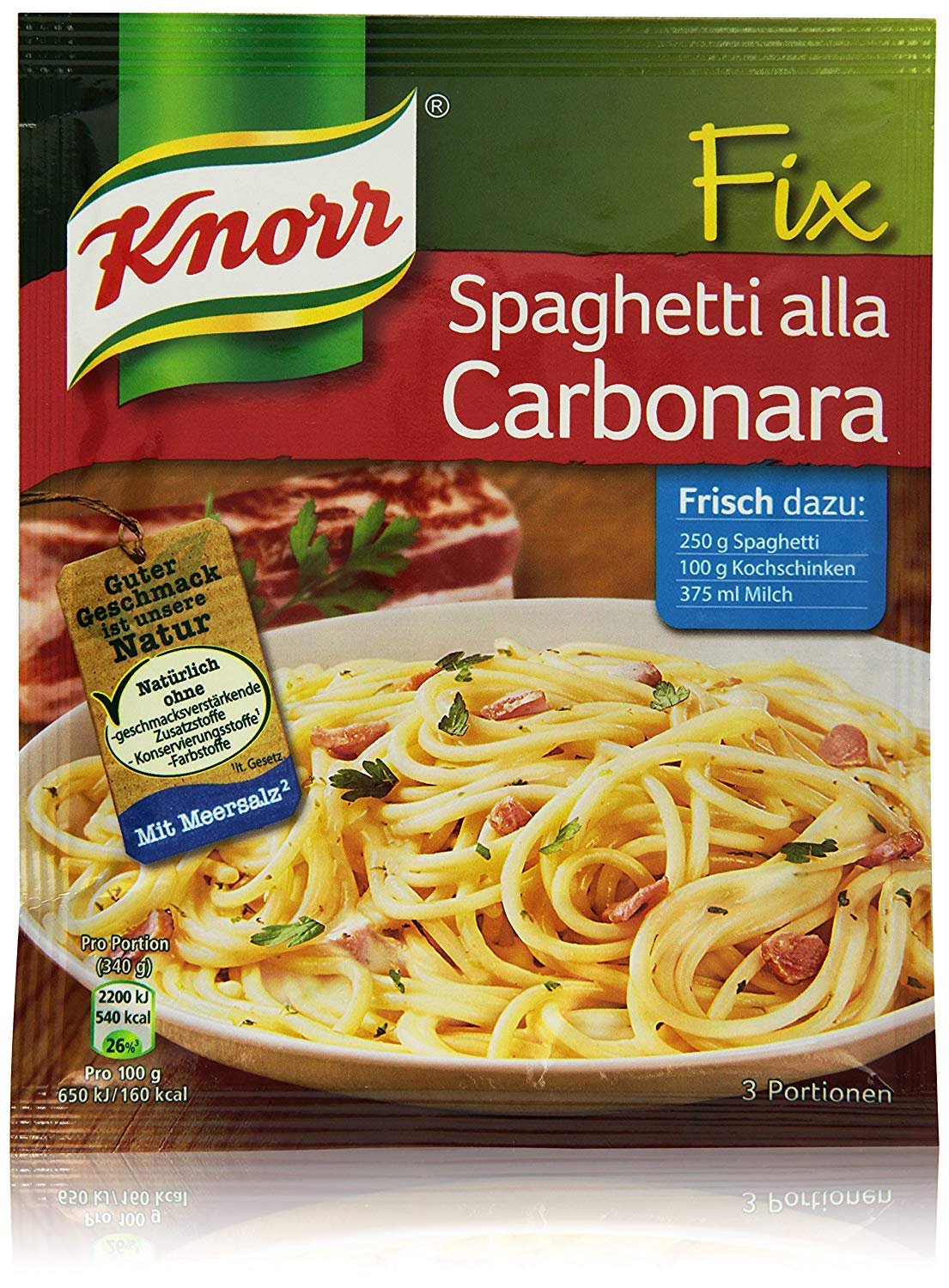 10 x Knorr Fix for Spaghetti alla Carbonara New and fresh from Germany