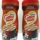 2 Packs, Coffee Mate - Vanilla Caramel- Non-Dairy Creamer 15 oz container