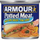 24X Armour Potted Meat, Keto Friendly, Chicken & Pork (24) 4.6-oz az