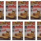 8 x Nutella B-Ready Wafers Filled with Hazelnut and Cacoa 132g/ 4.7oz az