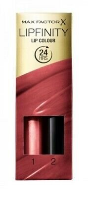 Max Factor LipFinity Lip Colour, 24 hours Long Lasting Lipstick  120 HOT