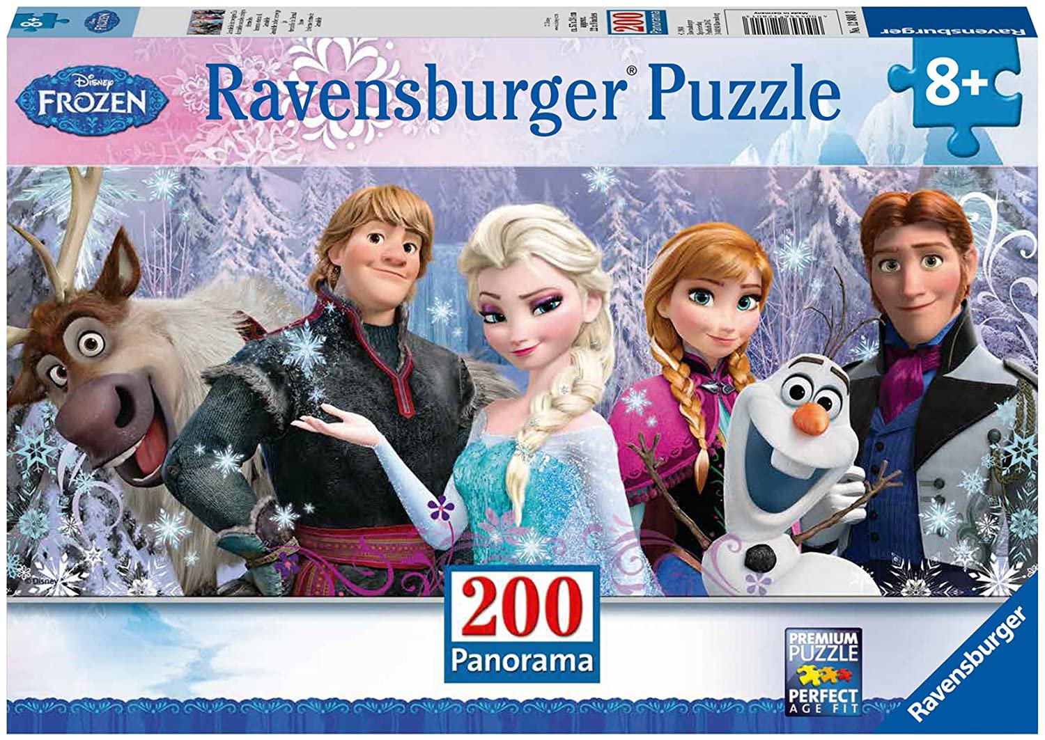 Ravensburger Disney Frozen Friends Panorama 200 Piece Jigsaw Puzzle for KidsMade in Germany-am