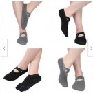 4 PAIRS Yoga Socks Women Non-Slip Grips &Straps For Pilates Pure Barre Ballet Dance 4 PAIRS Yoga Socks Women Non-Slip Grips &Straps For Pilates Pure Barre Ballet Dance