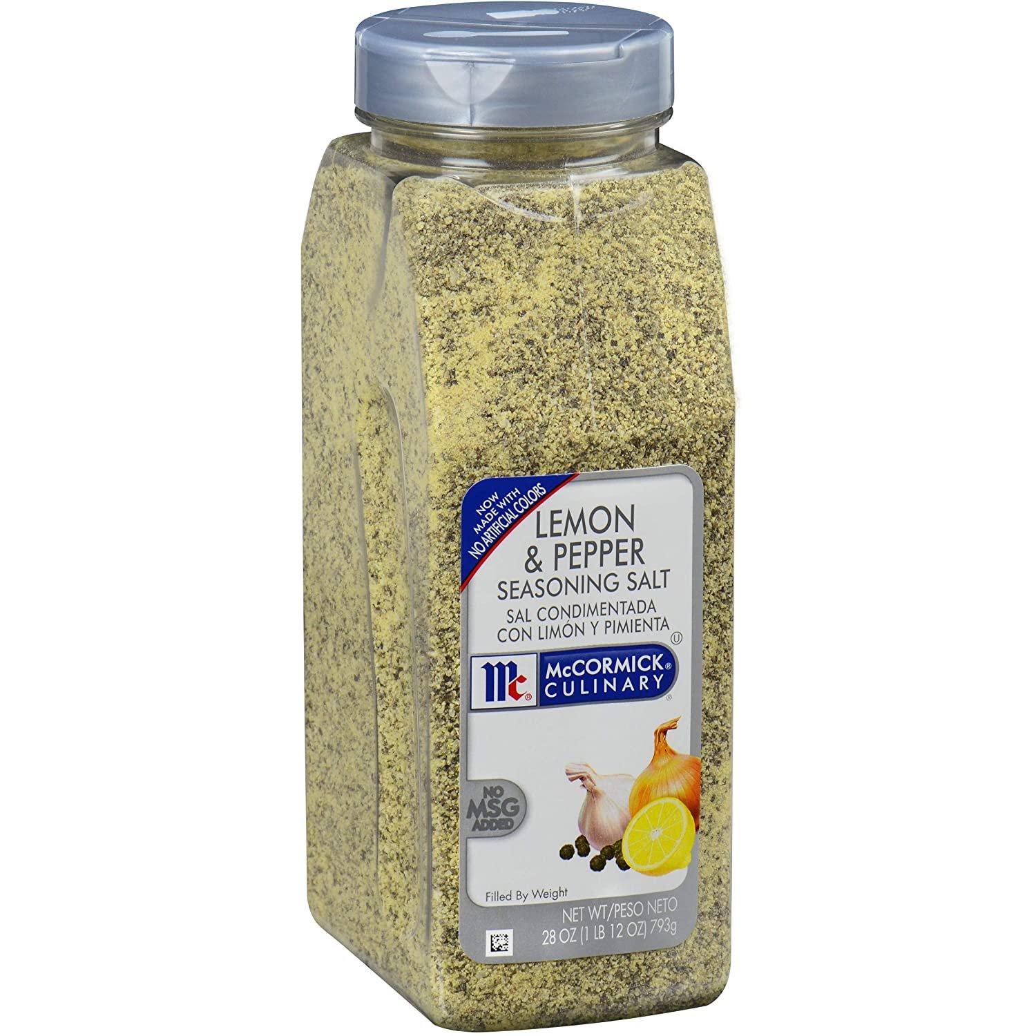 McCormick Culinary For Chefs Lemon & Pepper Seasoning Salt 28 oz a m