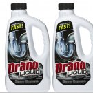 Drano Liquid Clog Remover,  - 32 oz - 2 pk  a m