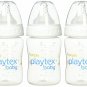 Playtex Simply Baby, Reduces Colic and Gas, 6 Oz Baby Bottles,X  3