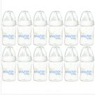 Playtex Simply Baby, Reduces Colic and Gas, 6 Oz Baby Bottles, X12