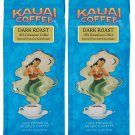 Kauai Coffee, Koloa Estate Dark Roast, Ground Coffee, 10oz Bag (Pack of 2) private Estate  a m