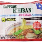 6 x Original Ramen Noodles, 5 Count, 17.50 Ounce  By Sapporo Ichiban