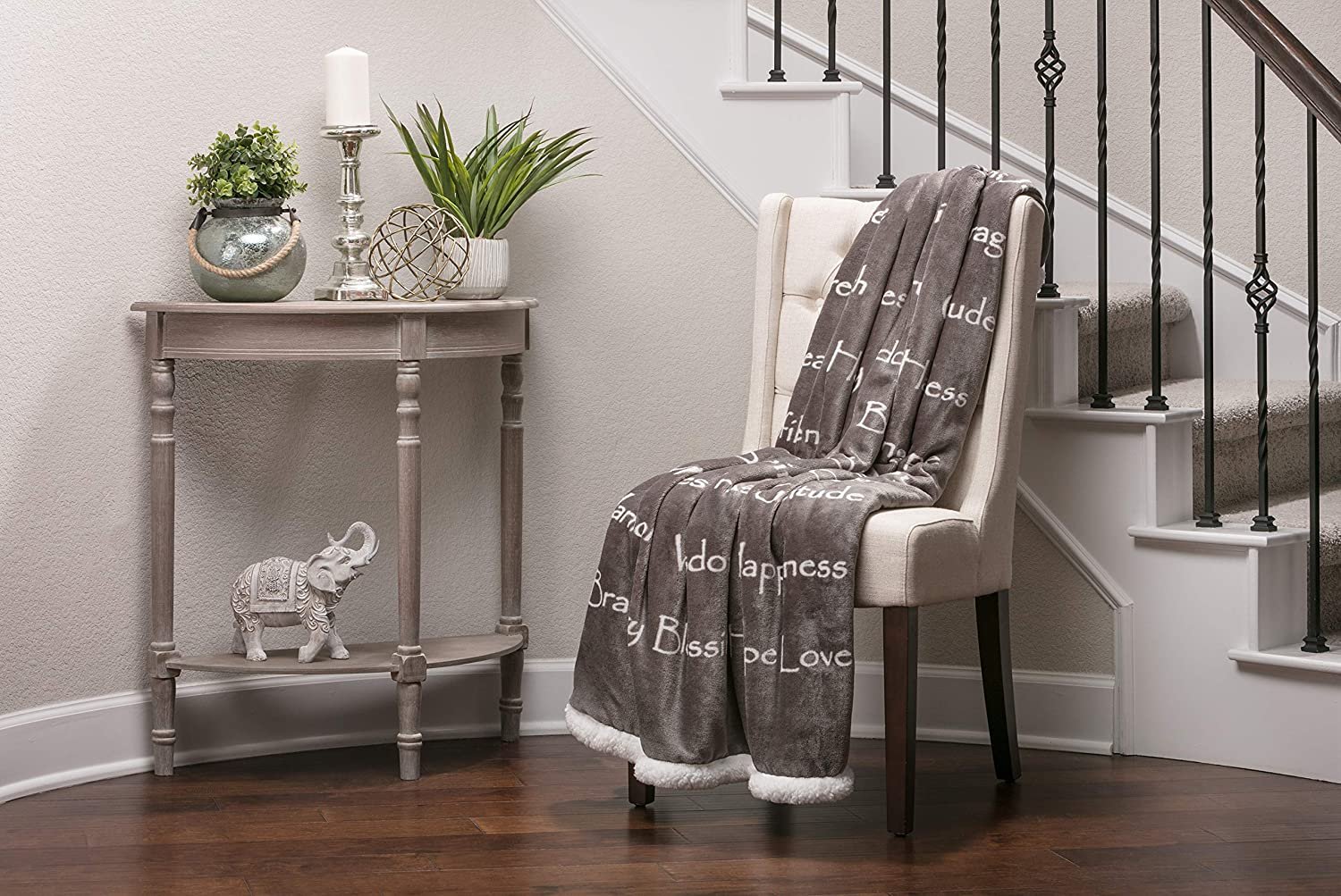 Gift Throw Blanket Sherpa Microfiber Comfort Gift Throw Get Well Soon