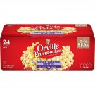Orville Redenbacher's Movie Theater Butter Microwave Popcorn,  Classic Bag, 24-Count