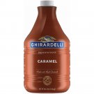 Ghirardelli Chocolate Flavored Sauce, Creamy CARAMEL 5 lb 10 0z -- pro size