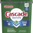 Cascade Complete ActionPacs Dishwasher Detergent, Fresh Scent
