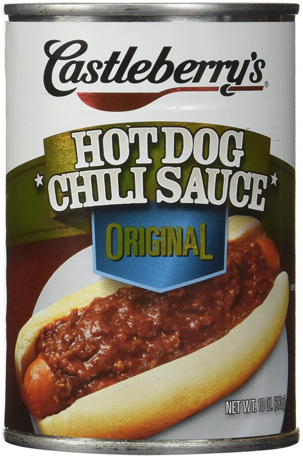 Castleberry&amp;#39;s, Hot Dog Chili Sauce, Classic, 10oz Can (Pack of 6)