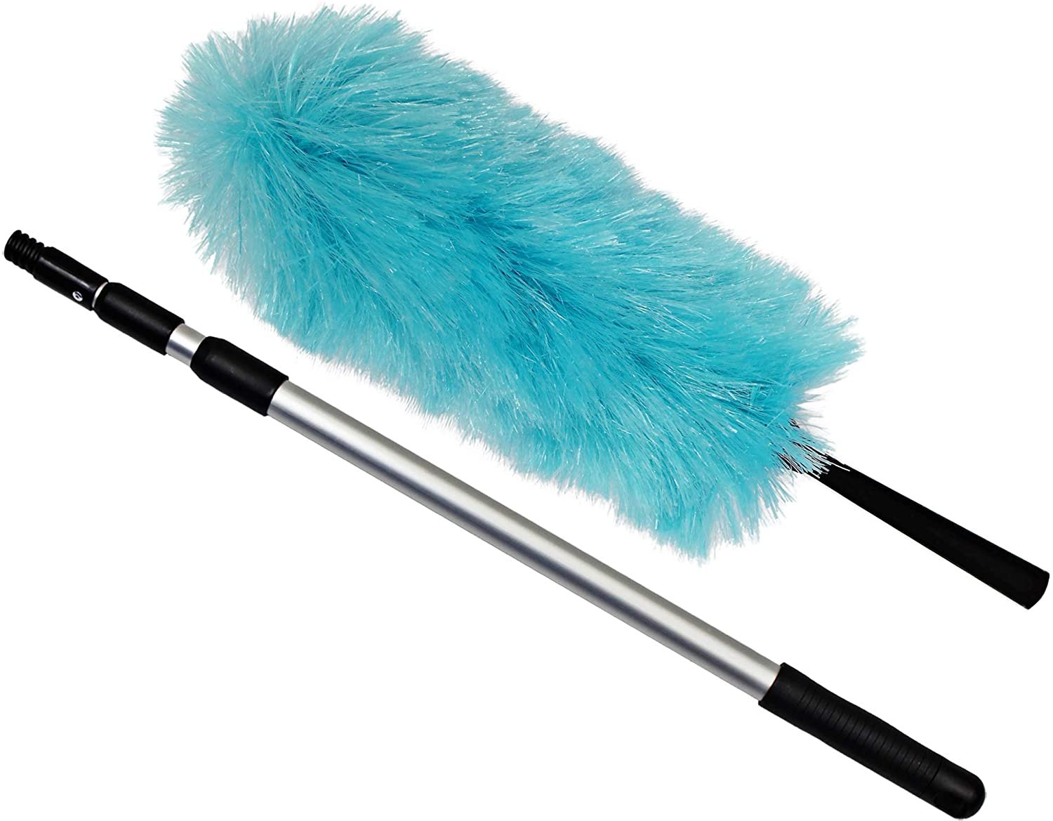 Eurow Electrostatic Duster with 3 Sections Extension Pole