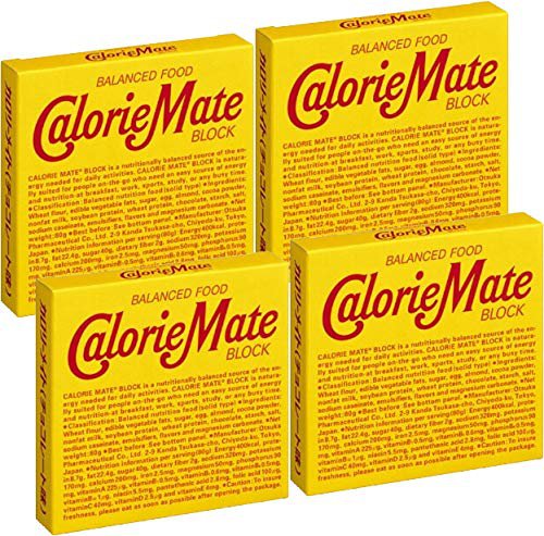 Otsuka Calorie Mate Balanced Food  Japan -MAPLE 2.82oz/80g (4pack)  Ship From USA