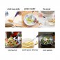 CompleteKitchen Cooking Utensil Set, Stainless Steel Cooking Set with Plastic Grip, Set of 14