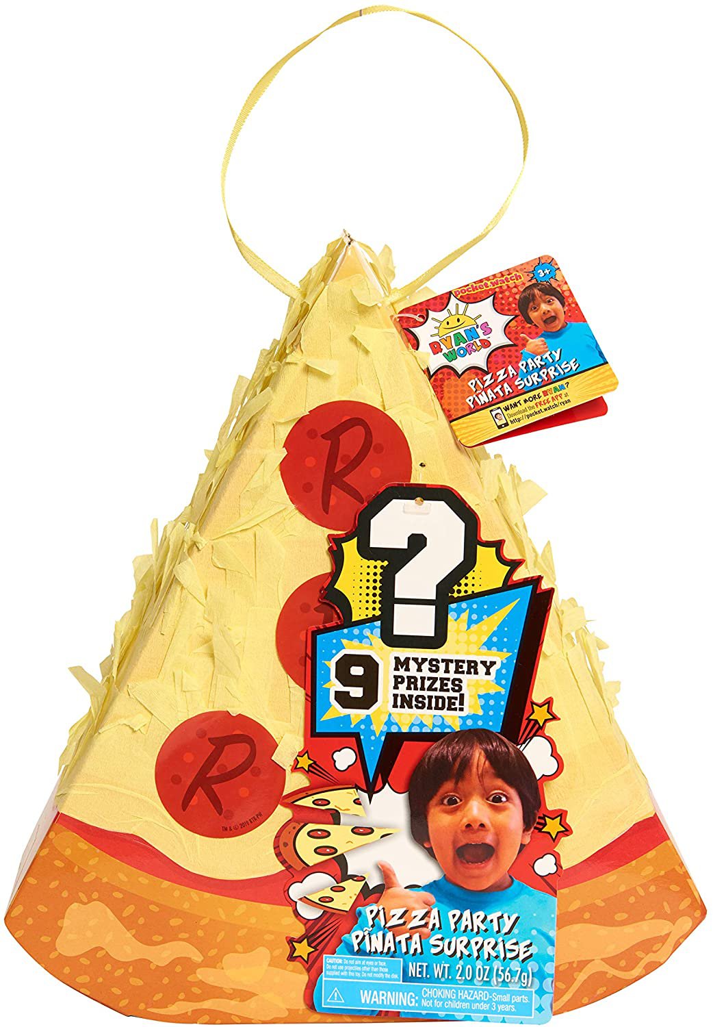 Ryan's World Pinata Sun, Multi-color For his or her Birthday Party
