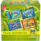 2 Boxes OREO Mini, CHIPS AHOY Mini, Teddy Grahams Honey & Barnum's Animal Crackers, 2 Boxes OREO Mini, CHIPS AHOY Mini, Teddy Grahams Honey & Barnum's Animal Crackers,