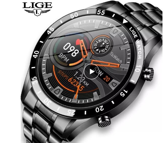 Ultimate Lige Smart Watch Phone Cam Sports Fitness Watch IP68 Waterproof Bluetooth For Android ios