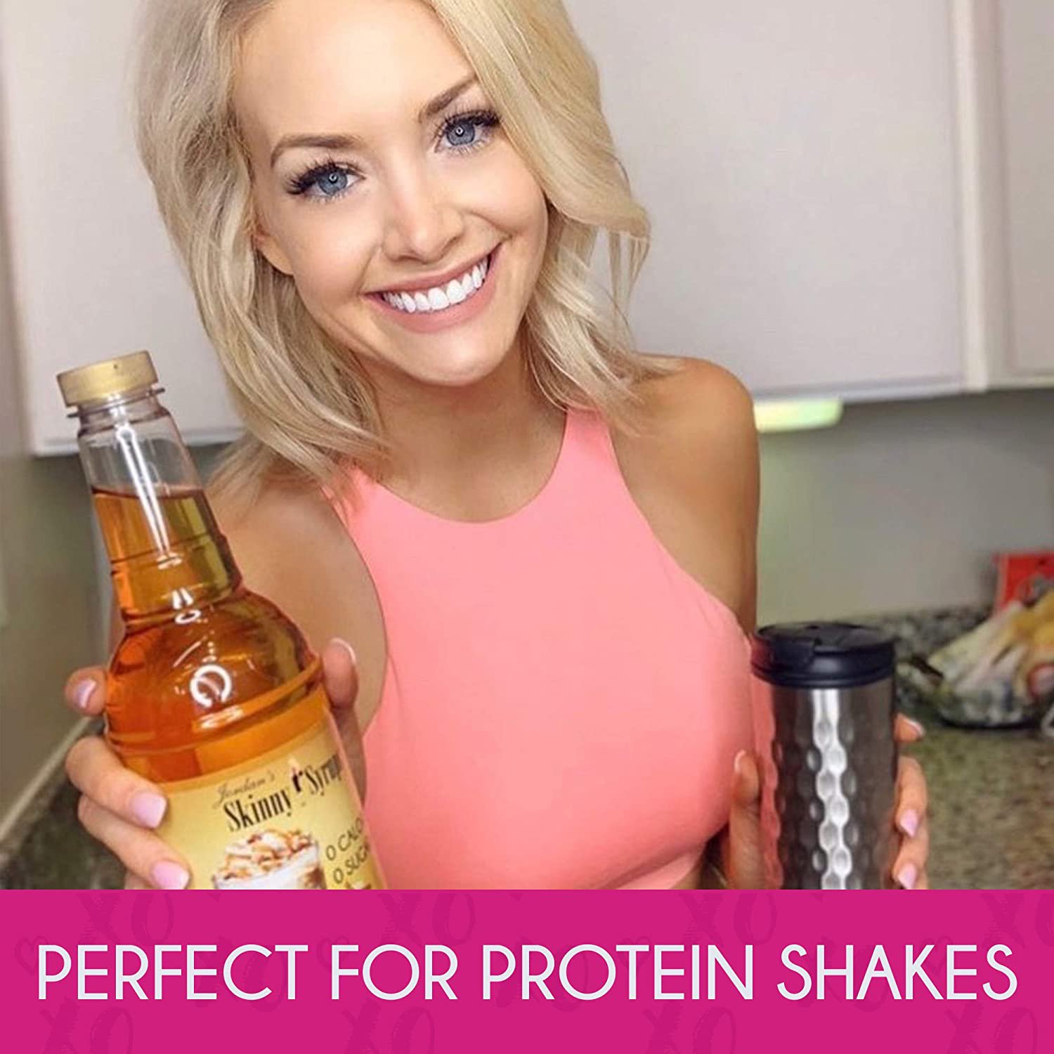 2X Skinny Syrups S'mores, Sugar Free Coffee Flavoring Syrup,2x750ml