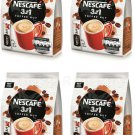 4 x New NESCAFE TOFFEE NUT Flavor Instant 3in1 Coffee Drink  40 sticks (4X10) From Europe