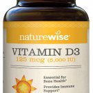 NatureWise Vitamin D3 5000iu  Gluten Free in Cold-Pressed Organic Olive Oil, , 90 Count (Pack of 2