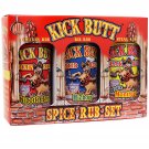 BBQ LOVER GIFT Set KICK BUTT Seasoning Gourmet For Chicken RIB Steaks BBQ LOVER GIFT Set KICK BUTT Seasoning Gourmet For Chicken RIB Steaks