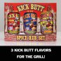 BBQ LOVER GIFT Set KICK BUTT Seasoning Gourmet For Chicken RIB Steaks
