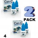 2 Boxes Can-C Lubricant Eye Drops For Cataract, N-Acetylcarnosine 2 X 5 ml