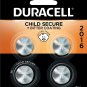 Duracell - 2016 3V Lithium Coin Battery- 4 count