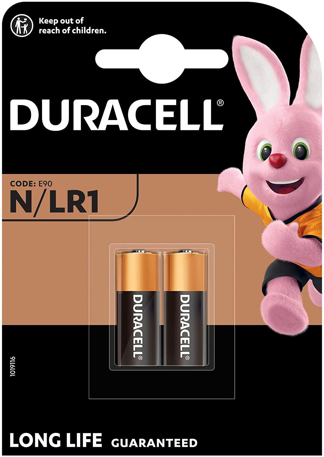 Duracell - N / LR1 Alkaline Battery -4 count Replace-LR1, E90, MN9100, 910A.